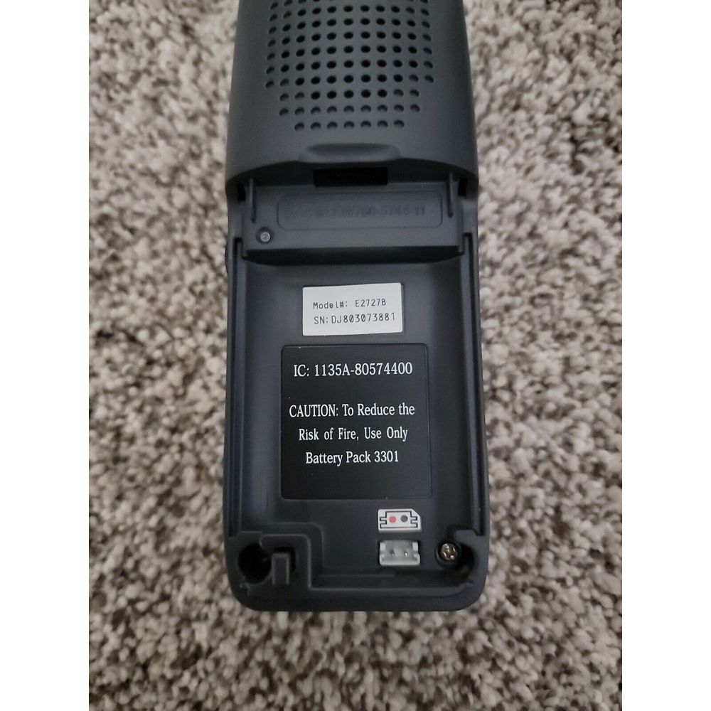 AT&T e2728b‎ 2.4 GHz Replacement hand set and cradle Never used - Picture 5 of 5